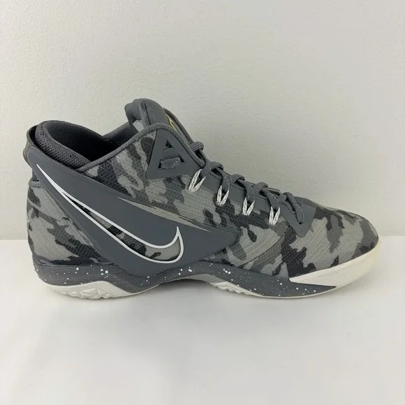 Nike Zoom Field General Camo Gray Sneakers Mens 8 Training Athletic Shoes - Picture 5 of 9
